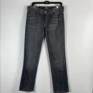 7 for All Mankind Straight Leg Jeans 31